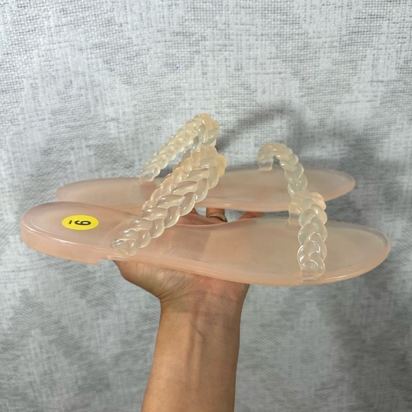 NWOT STUART WEITZMAN Braida Sawyer Jelly Sandals size 9 - Picture 4 of 5